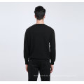 Herren Yak Wolle / Cashmere Rundhals Langarm-Pullover / Kleidung / Garment / Strickwaren